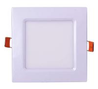 Светильник светодиодный ультратонкий встраив. PPL-S 6Вт 4000К IP40 WH 120мм квадрат Jazzway 5008229A