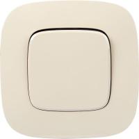 Механизм выключателя 1-кл. СП Valena Allure 10А IP20 250В 10AX с лиц. панелью безвинт. зажимы сл. кость Leg 752801