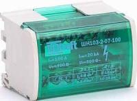 Кросс-модуль на DIN-рейку 2х7 групп 100А ШН-103 SchE 32015DEK