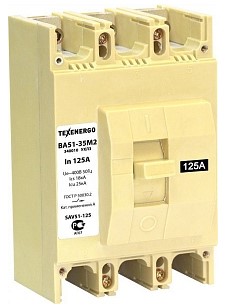 Выключатель автоматический ВА51-35М2 340010 УХЛ3 125А
