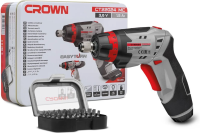 Отвертка аккумуляторная CROWN 3.6В 1.5Ач 200об/мин 3.5 Нм