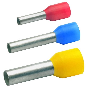 Наконечник штыревой  НШвИ 0,75-8 синий (10шт.) (Rexant) (06-0404-A)