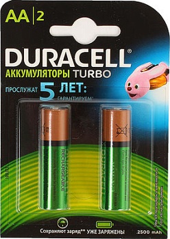 Аккумулятор Duracell  2400mAh /2500mAh(AA)