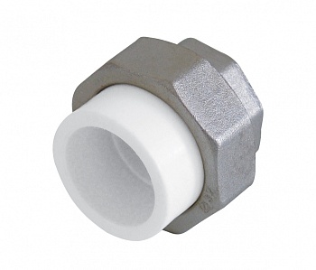 Муфта разъемная с внутренней резьбой  для п/п труб под сварку KALDE  25х1/2" (3252-tuf-250b00)