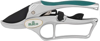 Секатор "RACO" с алюминиевой рукояткой,с эфесом, контактный 200мм (4206-53/150C)