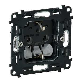 Механизм розетки С/П З/К безвинт. зажимы (Legrand In'matic) (753021)