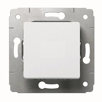 Механизм ВЫКЛЮЧАТЕЛЯ  1кл. с/п (LEGRAND CARIVA) белый (773656)