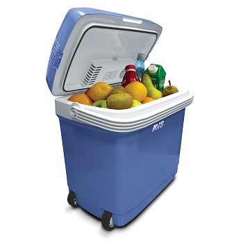 Холодильник автомобильный "AVS" CC-30B 30л 12V/220V (с ручкой и колесиками)