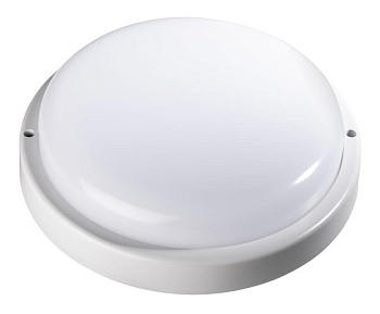 Светильник светодиодный пылевлагозащ. "Банник" PBH-PC2-RA 12Вт 6500К IP65 кругл. бел. (аналог НПБ) JazzWay 5032286