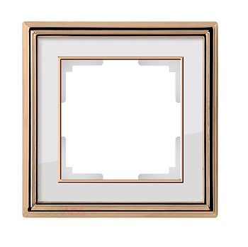 РАМКА 1-я (WERKEL) (бронза/белая) (WL17-Frame-01 Palacio)