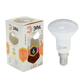 Лампа светодиодная "ЭРА" R50 LED smd 6Вт 220В 4000K