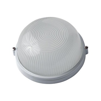 Светильник ЛОН 94 802 NBL-R1-60-E27/WH 1х60Вт E27 IP54 (аналог НПБ 1301 бел. круг 60Вт) Navigator 94802