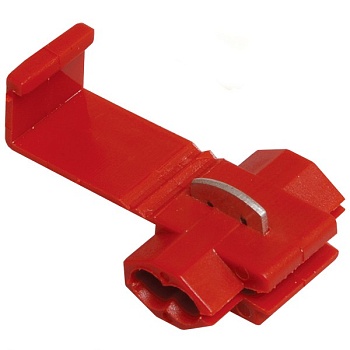 Зажим прокалывающий ответв. ЗПО-1 0.5-1.5кв.мм красн. (уп.100шт) IEK UMR-10-3-100