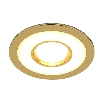 КОМПЛЕКТ 6шт: СВЕТИЛЬНИК  ES- 1052 МR16 золото (GD) АКЦИЯ