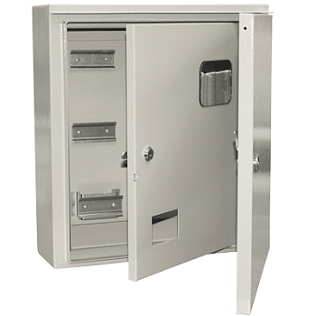 Щит ввода и учета ЩУ 3/1-1 74 (445х400х150) IP54 (оперативная панель со стеклом)"ИЭК"(MKM51-N-09-54)