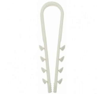 Дюбель-хомут 5-10мм d=5мм нейлон бел. (уп.100шт) IEK UHH35-5-10-100