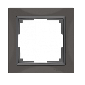 РАМКА 1-я (WERKEL) (серо-коричневый) (WL03-Frame-01 Snabb Basic)