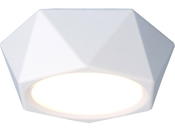 СВЕТИЛЬНИК ES- DLR027 6W 4200K белый матовый накладной (Б10)