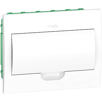 Бокс под автомат 12гр. С/П " Schneider Electric" с белой дверцей