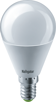 Лампа светодиодная 61 334 NLL-G45-8.5-230-4К-E14 Navigator 61334