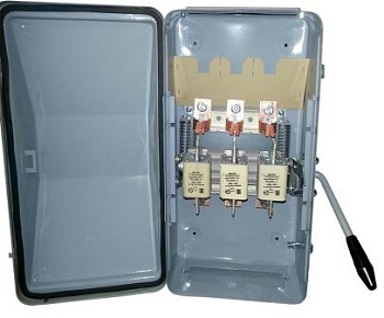 Ящик с рубильником   ЯБПВУ 2-250А IP-54