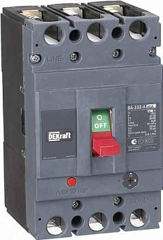 Выключатель автоматический 3п 40А диапазон уставок 32...40А 50кА ВА-332 SchE 21132DEK