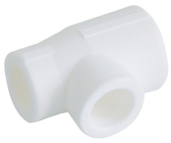 Тройник переходной для полипропиленовых труб под сварку 32х25х32 KALDE(3212-tio-322532)