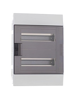 Бокс СП Mistral41 24М прозр. дверь (с клемм) ABB 1SLM004101A2205