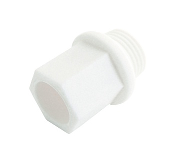 Заглушка с резьбой  для п/п труб под сварку d=25 Kalde (3292-ste-250c00)