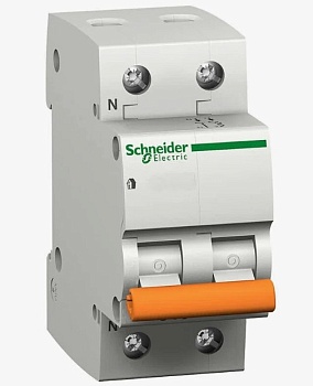 Выключатель автоматический модульный 2п C 25А 4.5кА SchE EZ9F34225