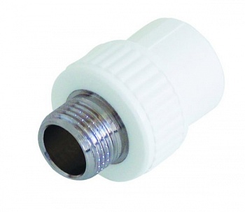 Муфта комбинированная  наруж. резьба для п/п труб под сварку KALDE 32х1/2" (3222-nmo-32