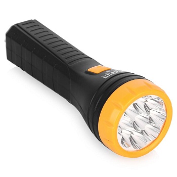 Фонарь "ТРОФИ"  ТА12  (аккумуляторный, 9 светодиодов, FM-радио )