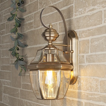 Светильник садово-парковый "ES" Chatel D 1032 медь (Эксклюзивная серия Supreme)