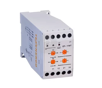 Реле контроля фаз  ЕЛ-11МТ 380В