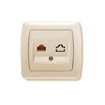 Розетка   UTP крем (VIKO) (90562032)
