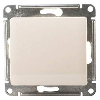 Механизм выключателя 1кл. с/п  слоновая кость  (SCHNEIDER GLOSSA ) (GSL000211)