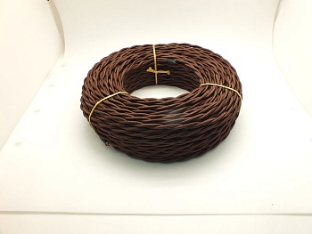 Провод ПРВ 2Х1.5 ШОКОЛАД Interior Electric