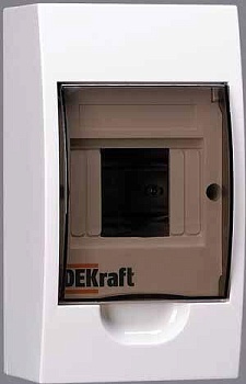 Корпус пластиковый навесной 4мод. ЩРН-П-4 20х11х9 IP41 SchE 31008DEK