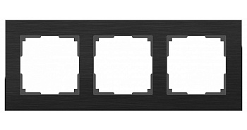 Рамка 3-я (WERKEL) (черный алюминий) (WL11-Frame-03)