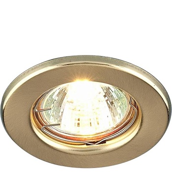 СВЕТИЛЬНИК  ES- 7002 MR16 GD матовое/золото  (АКЦИЯ)