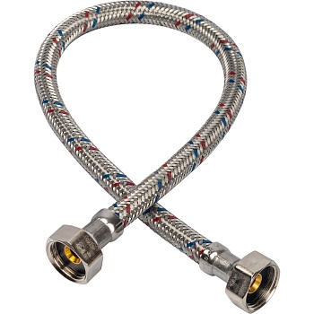 Гибкая подводка д/воды ВР1/2*ВР 1/2 дл.500мм (SHF 0116 081515 STOUT)