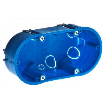 Коробка установочная скрытой установки 140х65х45 для гипсокартона 10142