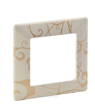 Рамка 1-м Valena Life универсальная бел. Leg 754007