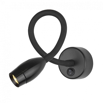 Светильник светодиодный настенный MRL LED 1020 BAND черный