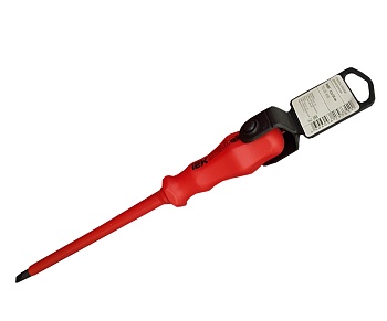 Отвертка  (диэлектрическая)  шлицевая L 150/6,5  "ИЭК" (TSC-3SL-6150)