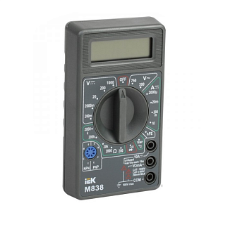 Мультиметр цифровой Universal M838 IEK TMD-2S-838