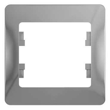 Рамка 1-я алюминий (SCHNEIDER GLOSSA ) (GSL000301)