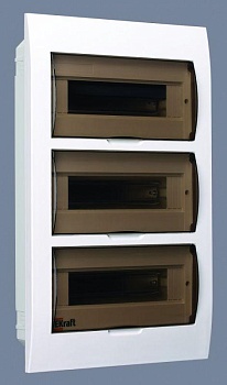 Корпус пластиковый встраиваемый 36мод. ЩРВ-П-36 50х36х10 IP41 SchE 31007DEK